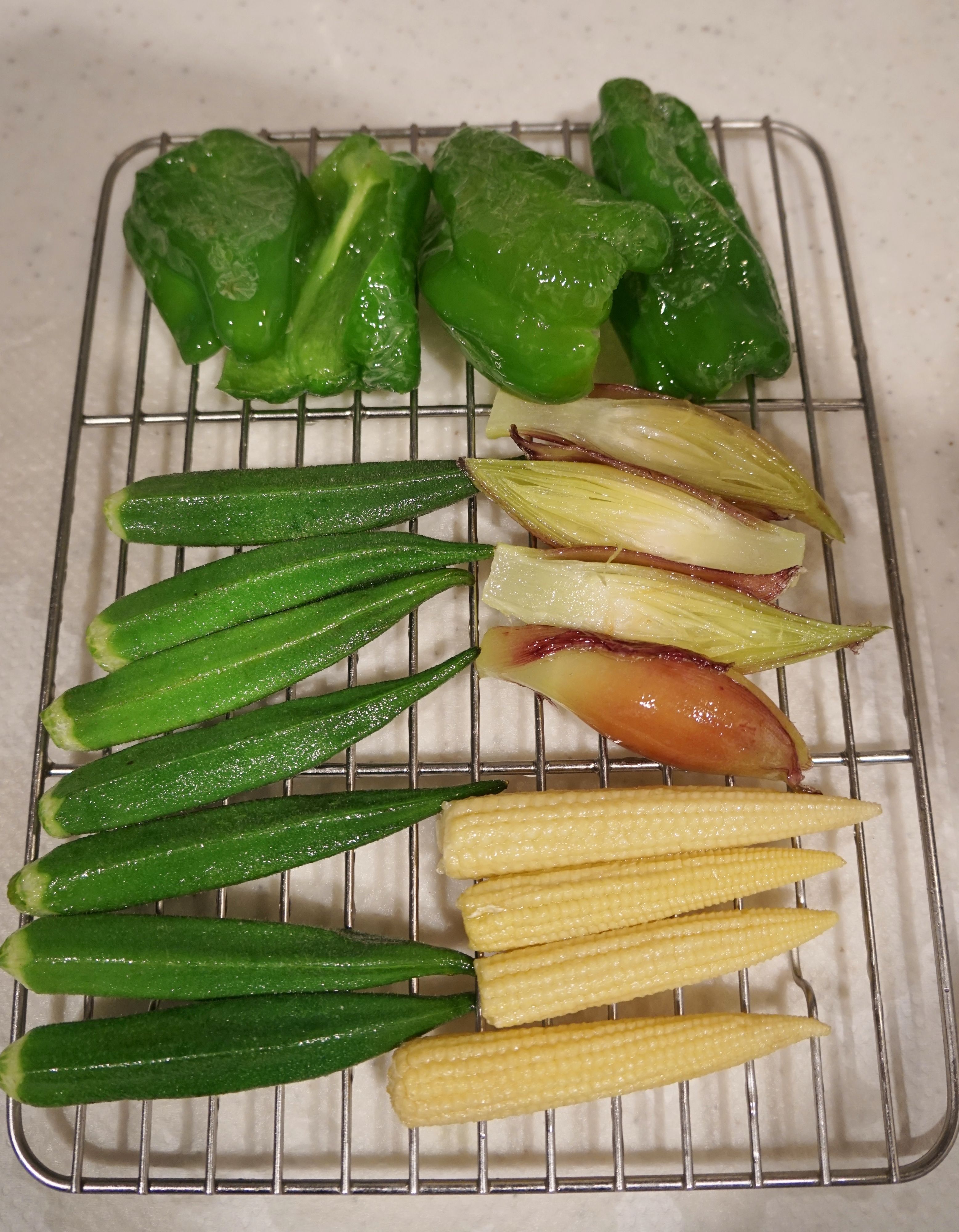 レンジでオクラのおひたし