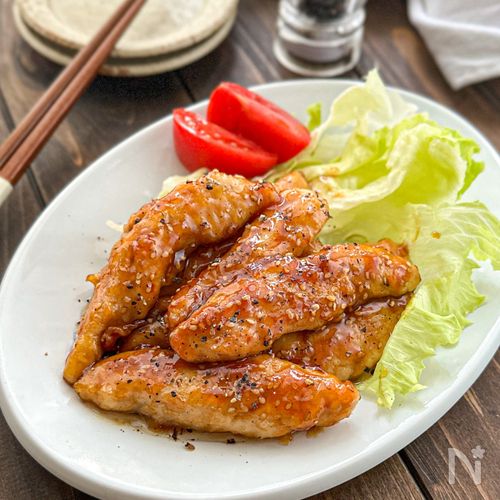 ささみレシピ 糖尿病おじの照り焼きチキン!鶏ささみで糖質、脂質大幅カット! - YouTube