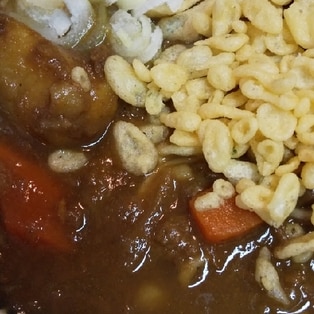 残りカレーのカレーそば