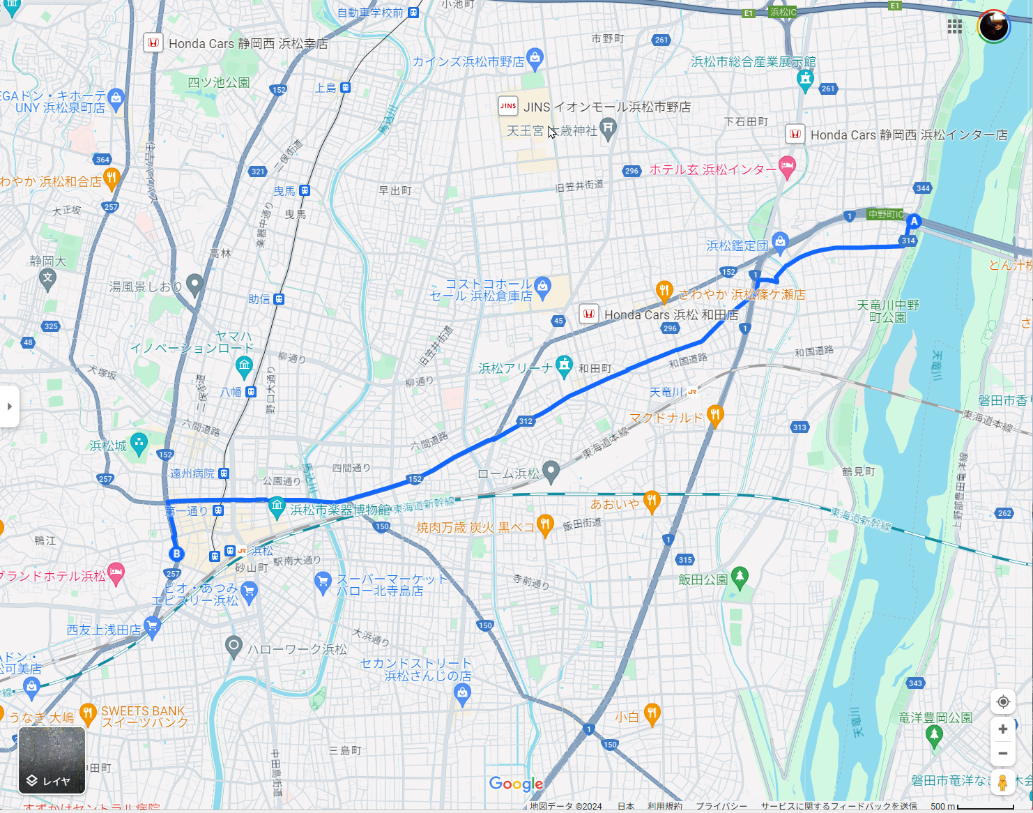 二回目の東海道歩き…ふらっと旧東海道Returns／14天竜川（浜松市東区）～見付（磐田市）～袋井