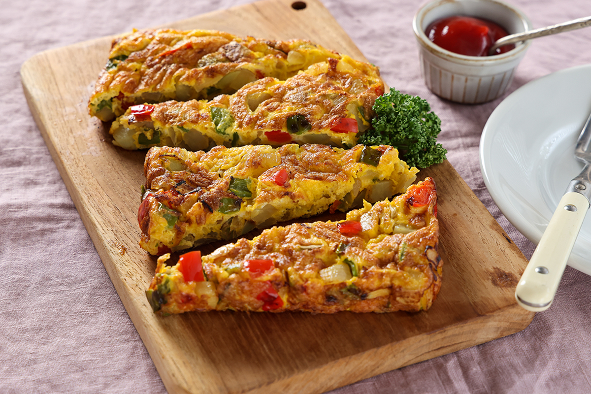 スペイン風オムレツ”トルティーリャ”