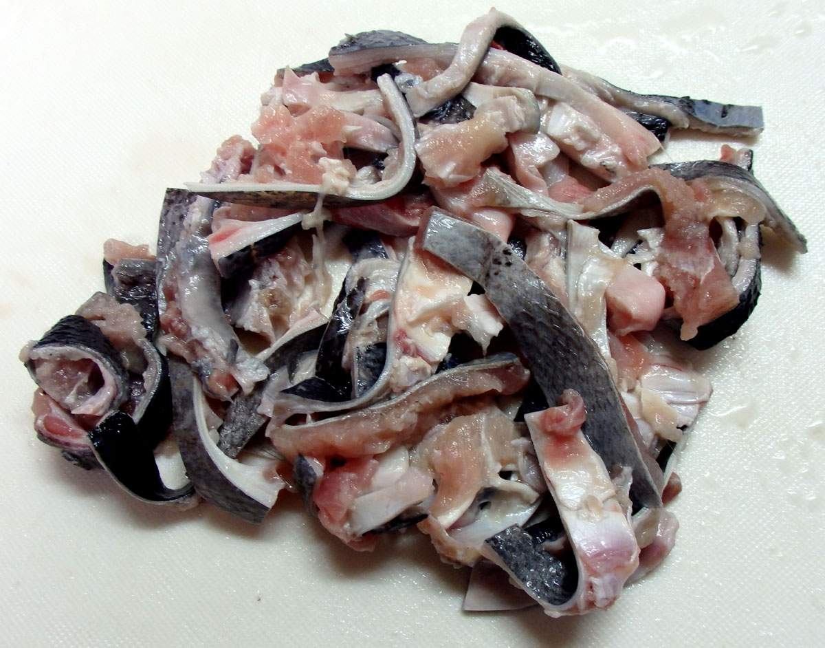 マグロテールの煮付