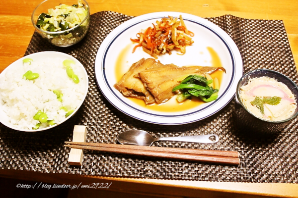 今日のふたりごはん カレイの煮付け献立クラシル