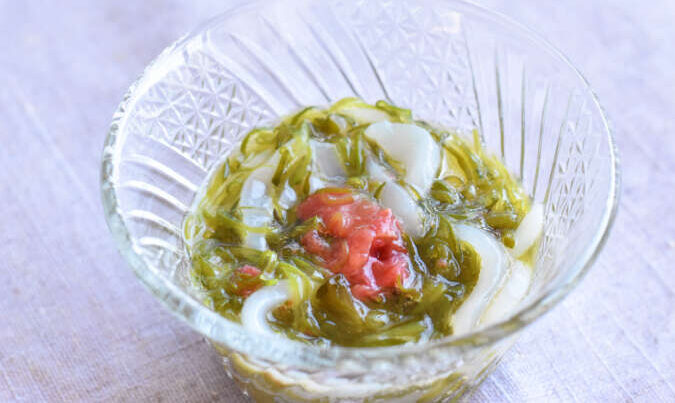 生めかぶの下処理方法