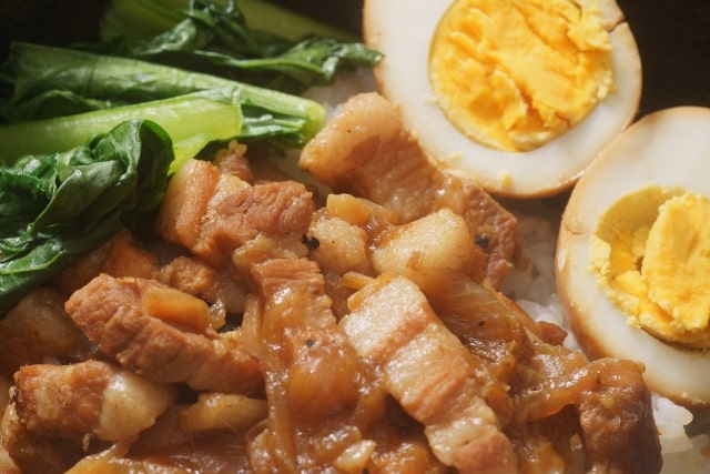 ひき肉でルーローハン風のレシピトクバイ