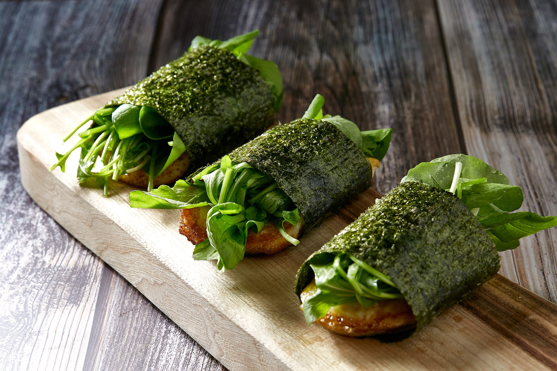 鶏つくねの磯辺焼き