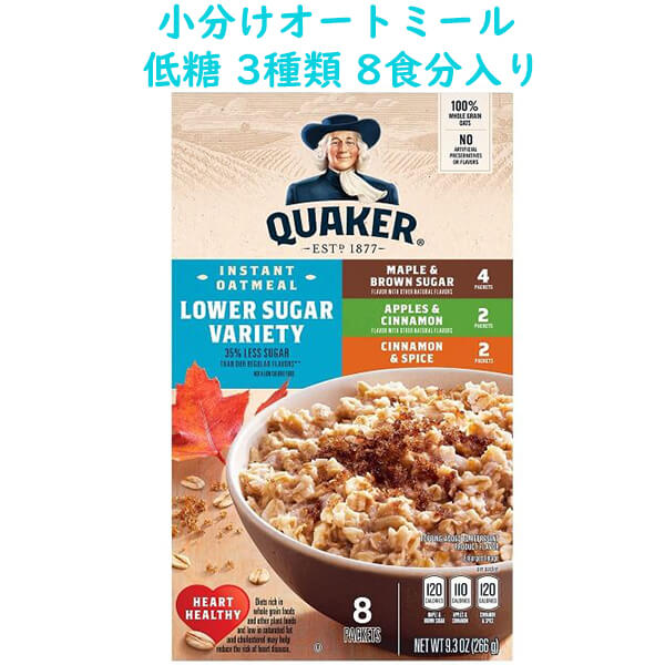 台湾QUAKER クエーカー オートミール オリジナル味 低糖質 桂格美味三合一鮮奶麥片 麥香 金黃穀香 減糖 325g 32.5gx10Taiwan Love 台湾商品専門店
