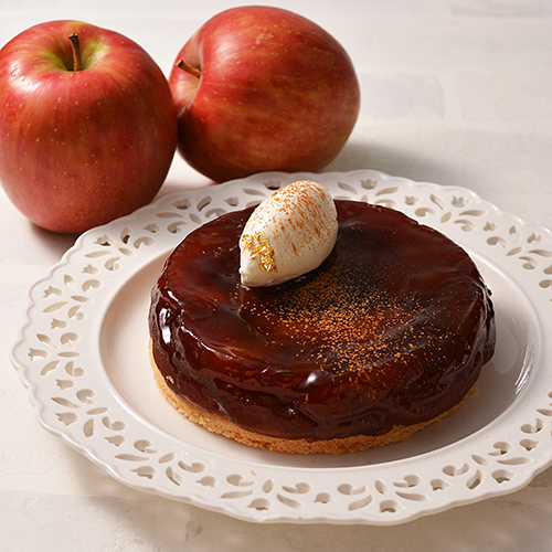 りんごがたっぷり タルトタタン