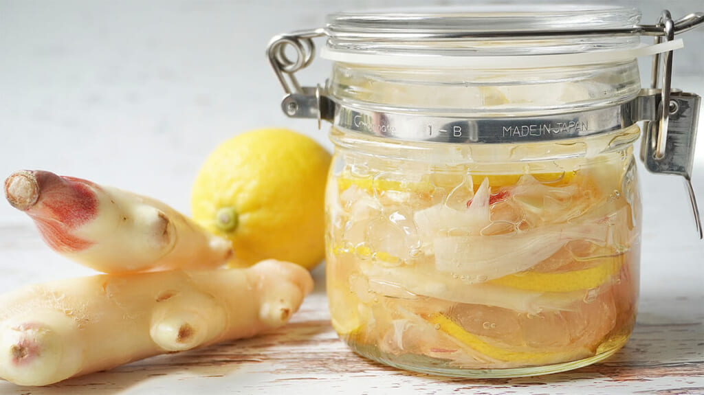 砂糖不使用 ぽかぽか温活！はちみつジンジャーシロップ 生姜シロップ の作り方 飲んで健康・食べて健康！作った後の生姜で絶品佃煮 - YouTube