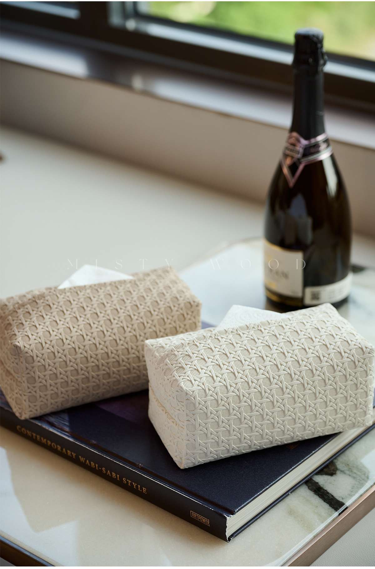 ボックス ティッシュカバー 手編み