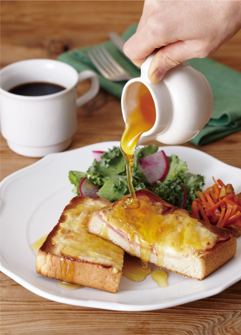 あづみ野店 チーズ食パンのはちみつトースト松本のベーカリー&カフェ スイート