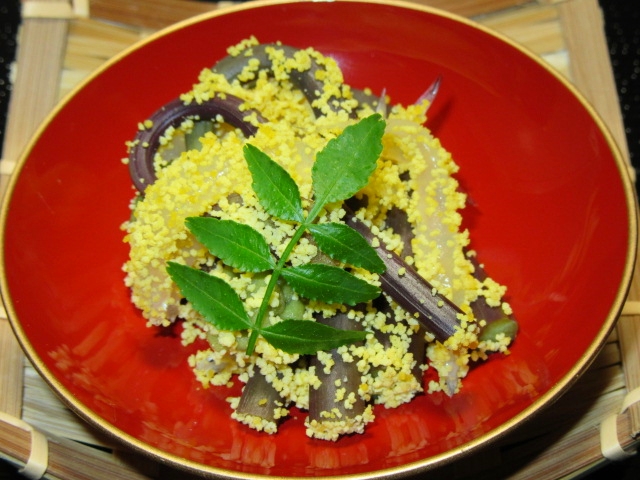 パパッと副菜レシピ！ ほうれん草の菜種あえ