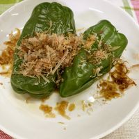 レンジで楽々♪ ピーマンのおひたし
