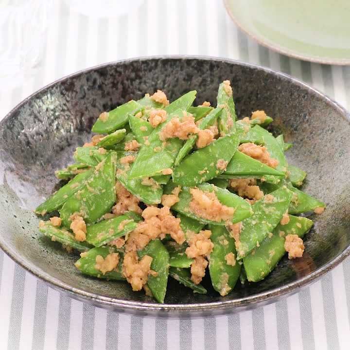 さや豆のおかか和えヤオコーレシピ by Cooking Support