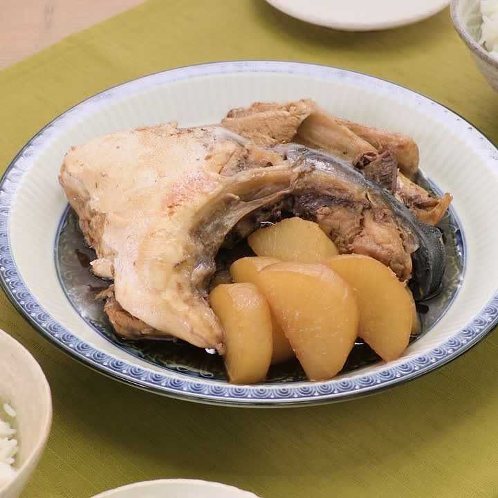 鯛のあら炊き