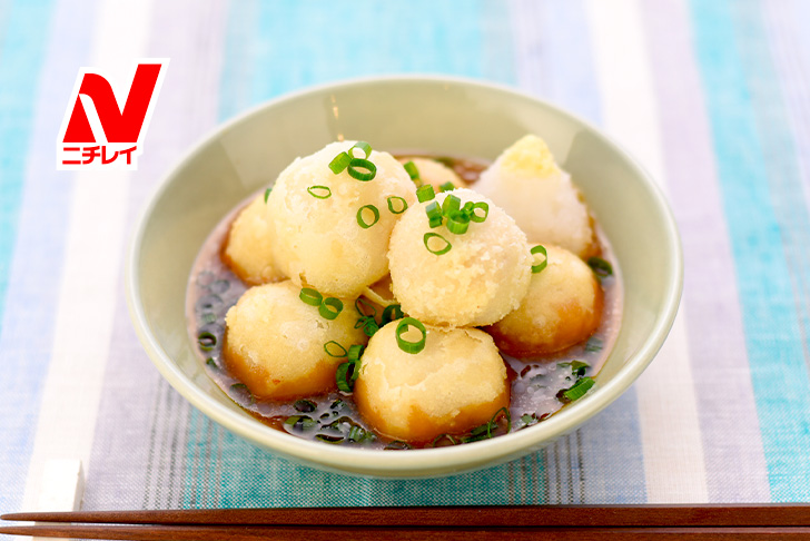 カリほくっ里芋からあげ 冷凍里芋で時短節約 材料1つ