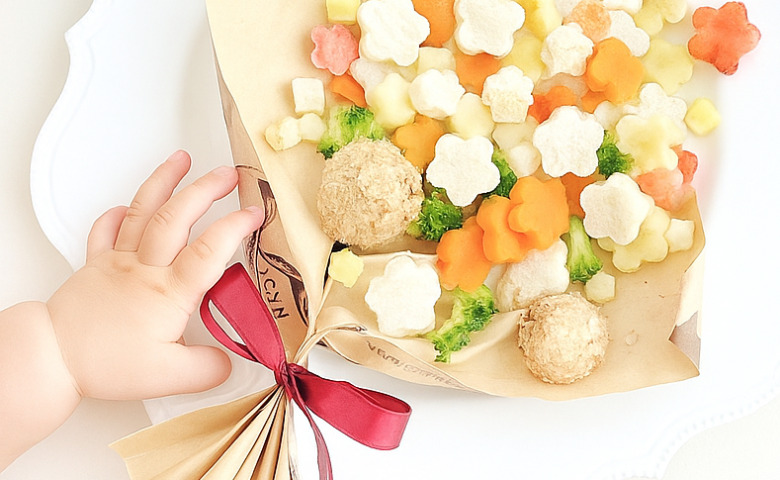 離乳食後期・かぼちゃと豆腐のおやきクラシル