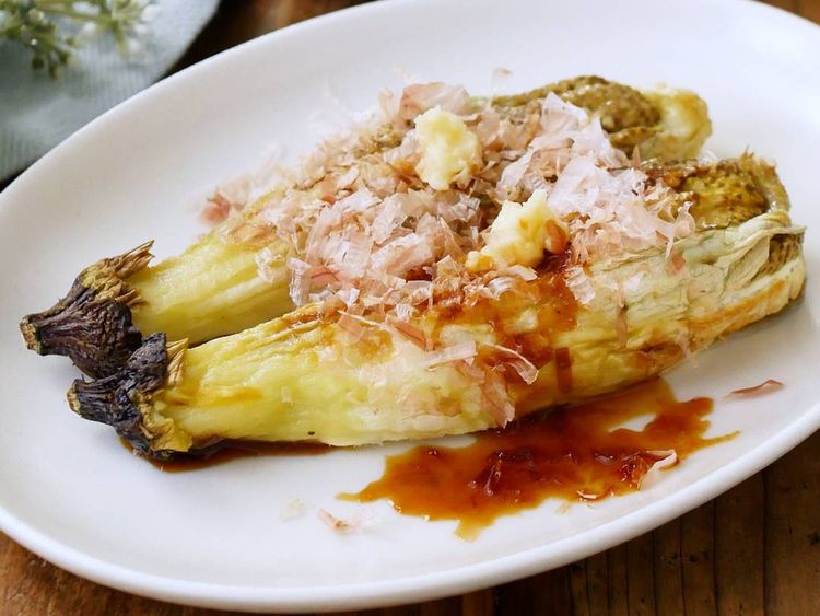 茄子のオーブン焼き