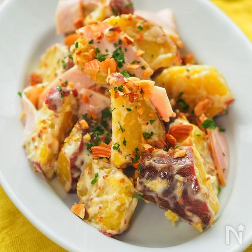 レシピ お弁当の副菜に「レンチンさつまいも塩バター」と、中学生男子弁当 : たっきーママオフィシャルブログ「おしゃべりな台所」 Powered byライブドアブログ