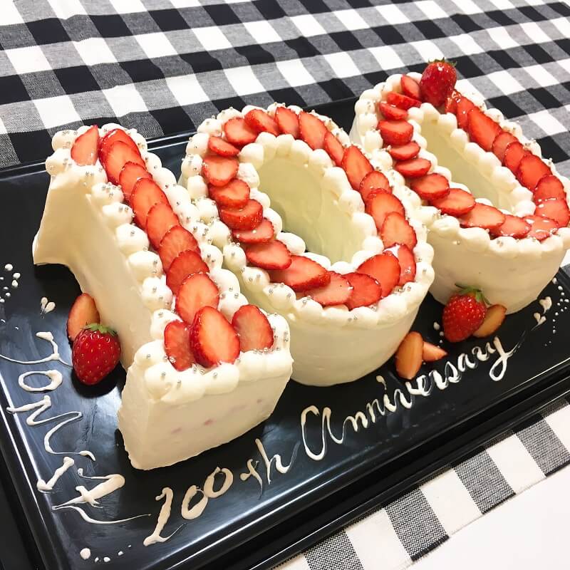 ハートドットナンバーケーキ – Rstyle