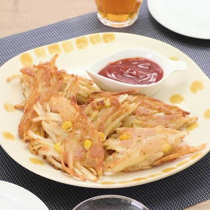 子供も大好き♡新じゃがツナコーンのカレーマヨソテ