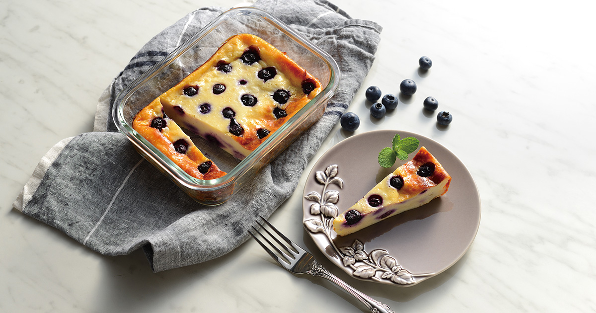 水切りヨーグルトde☆ベイクドチーズケーキ風