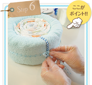 出産祝いに最適♡激カワ！手作りおむつケーキにチャレンジ