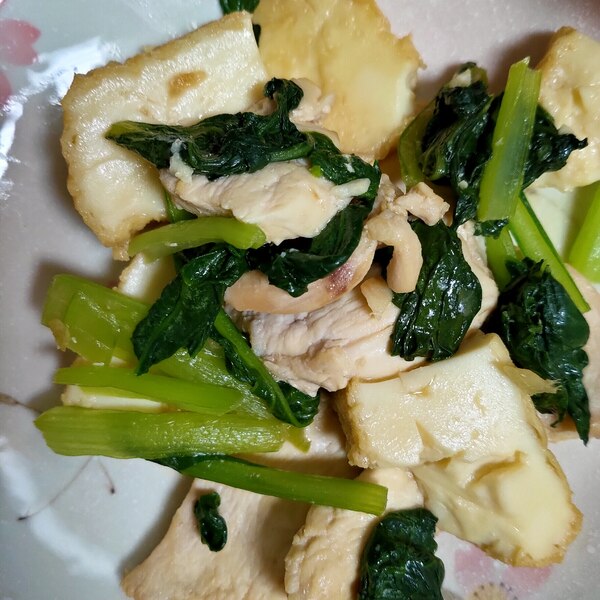 鶏肉と南瓜と小松菜のオイスターソース炒め by eiyoushiクックパッド簡単おいしいみんなのレシピが392万品