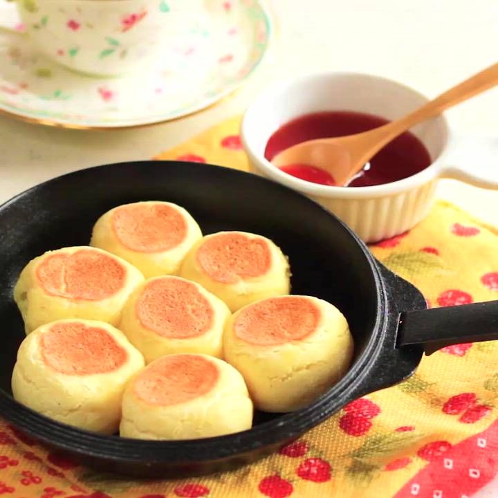 ホットケーキミックス使用☆フライパンでバナナケーキ