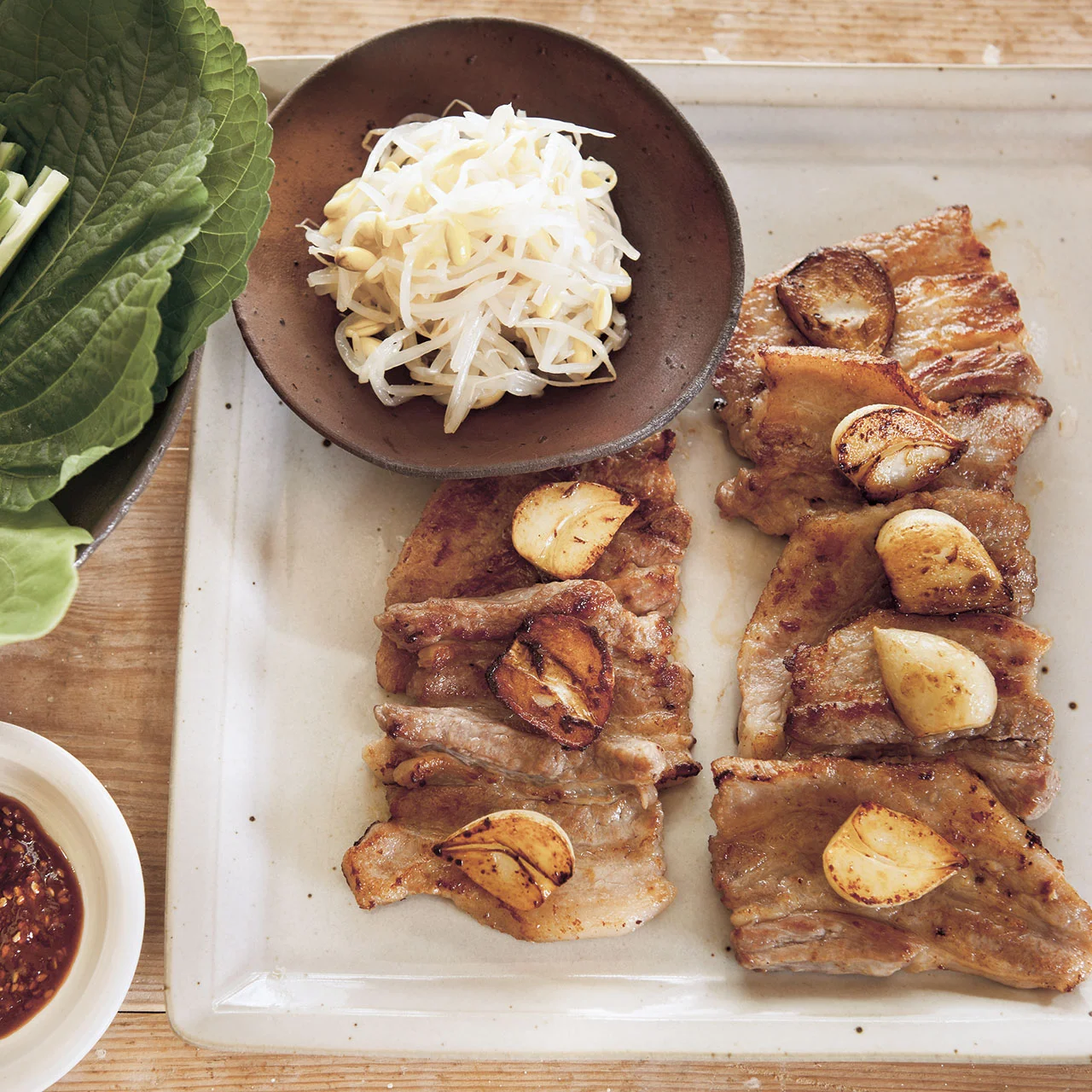 簡単サムギョプサル風