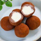 牛乳で作る簡単外パリ中トロ生チョコ