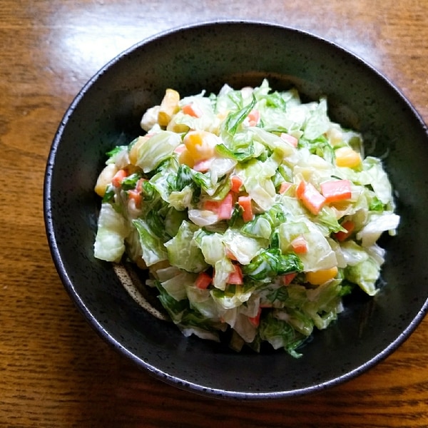 ツナとレタスのコールスローサラダ : みんなで食べよ！～おうちごはん Powered by ライブドアブログ