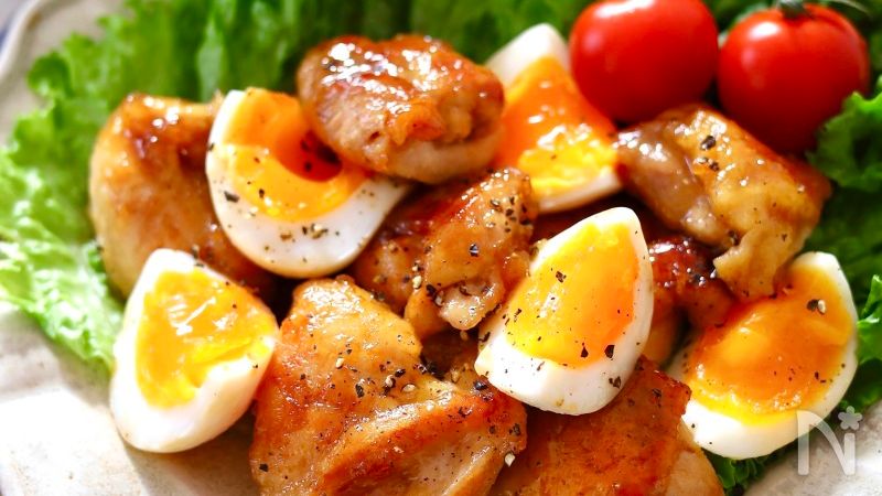 しっとりおいしい♪ ゆで鶏のマヨネーズソースがけ