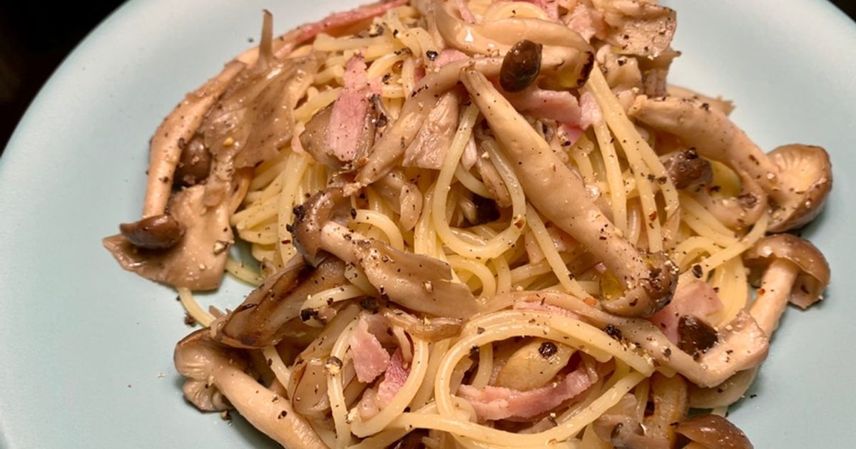 にんにくチューブで簡単ペペロンチーノ