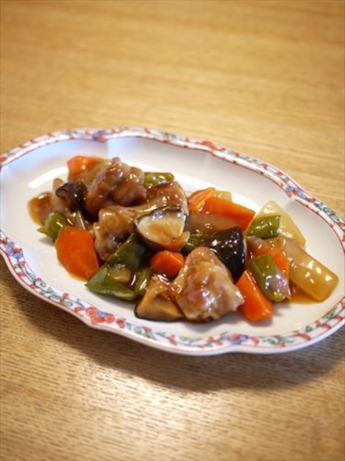 まろやか酢豚 豚バラ肉の人気ケチャップメニュー