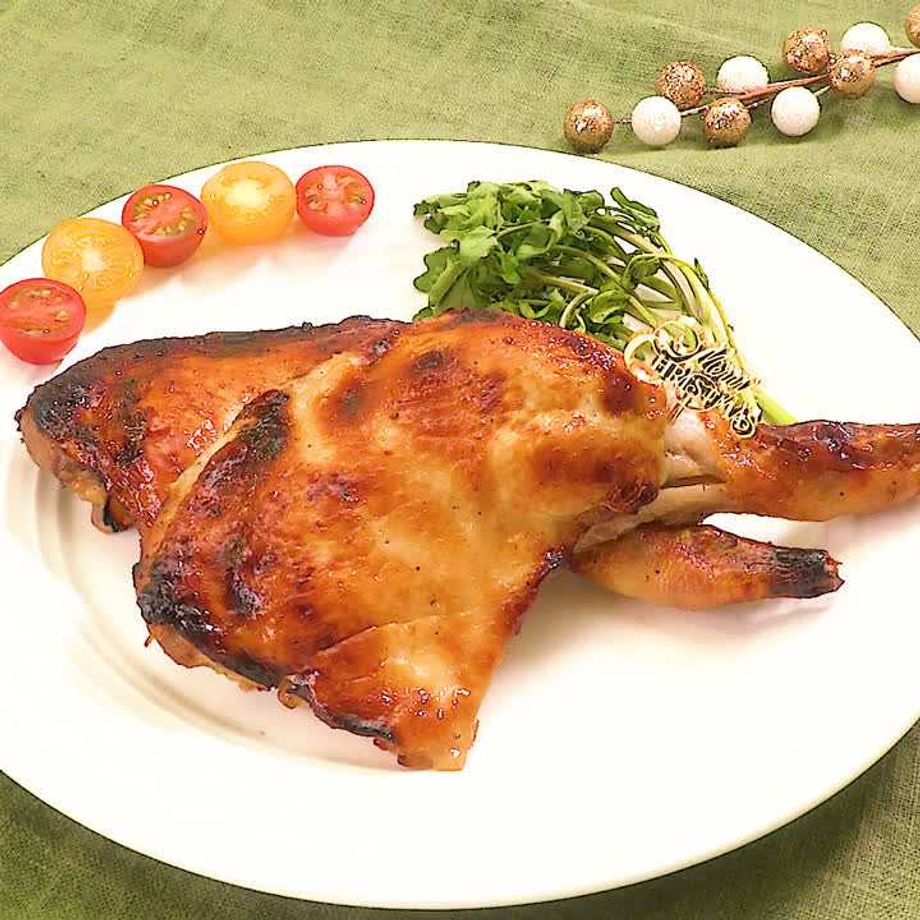 オーブンで作る手羽元のローストチキン