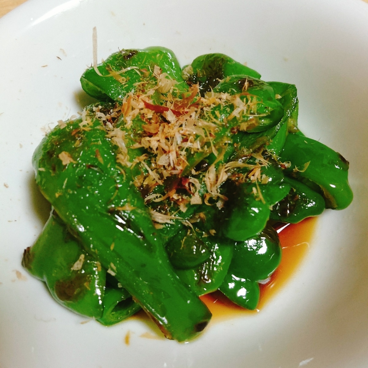 ピーマンとナスのタモリさん風