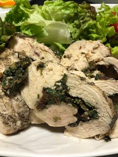 スチーマーで5分★鶏むね肉の梅しそロール