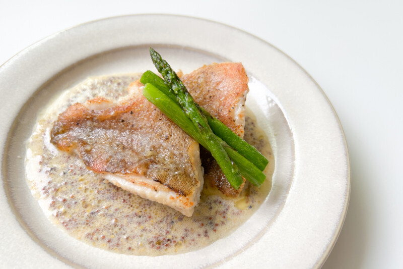 ガシラ カサゴ の塩焼き