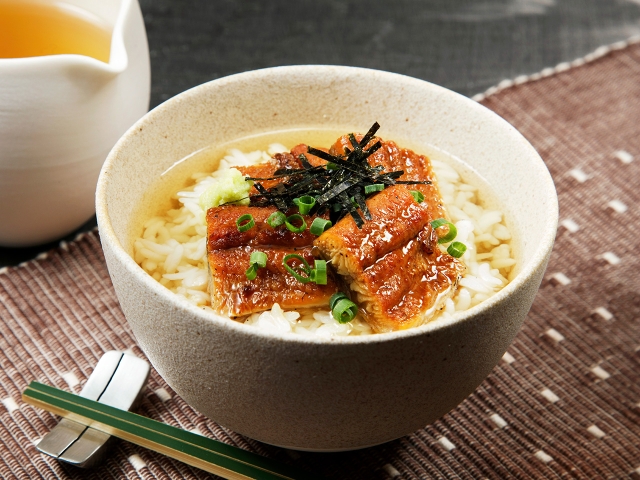 うなぎのひんやりだし茶漬け 旨味豊かな昆布だし胡瓜とみょうがの梅酢漬久世福商店・サンクゼール 公式オンラインショップ