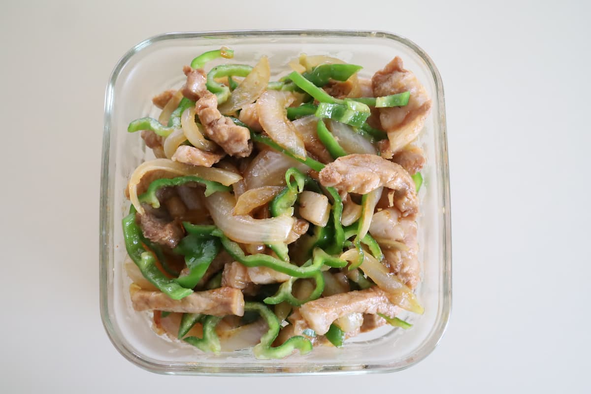 甘辛くてごはんによく合う♪ 豚肉とピーマンのコチュジャン炒め