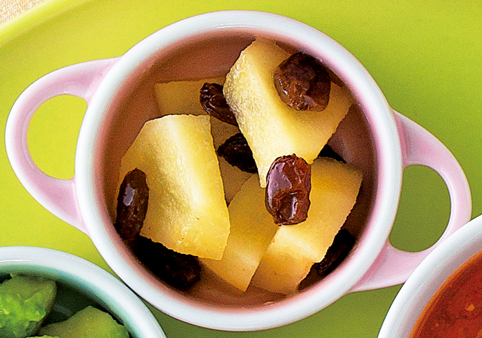 お家で作れる 「ブランマンジェ 葡萄のコンポートを添えて」の作り方 新堂美也子- クスパ