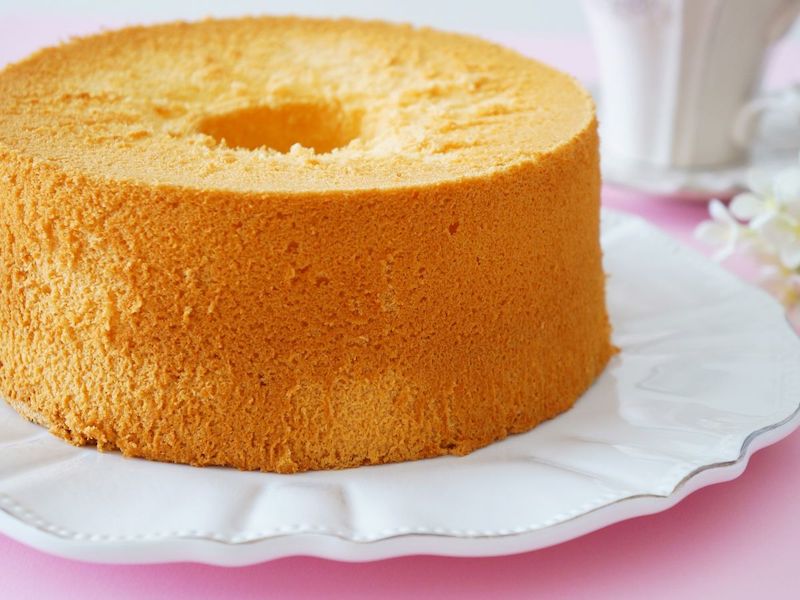 型抜き不要！ふわふわカップシフォンケーキ