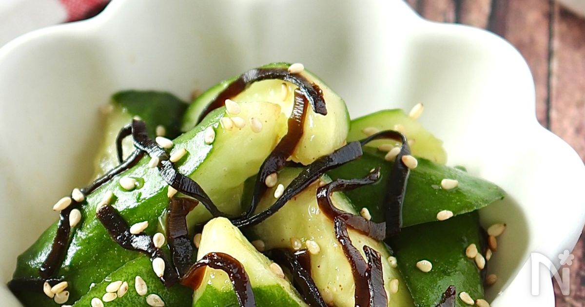 ご飯のお供 塩昆布がいい仕事してる～♪ご飯がススム「無限だし昆布きゅうり漬け」作ってみた！『あたらしい日日』こんな時代のニューノーマルな暮らし方。食と農、生活情報をお届けします