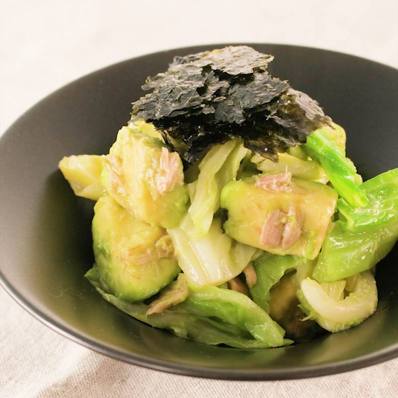 切って混ぜるだけ！ピリ辛アボカドナムル