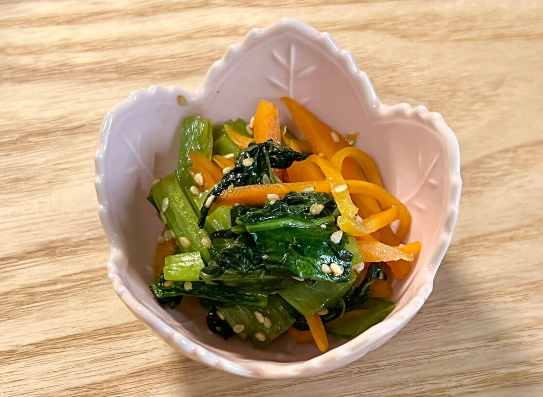 めんつゆで簡単！小松菜とじゃこのおひたし – にぎりっ娘。の公式サイト