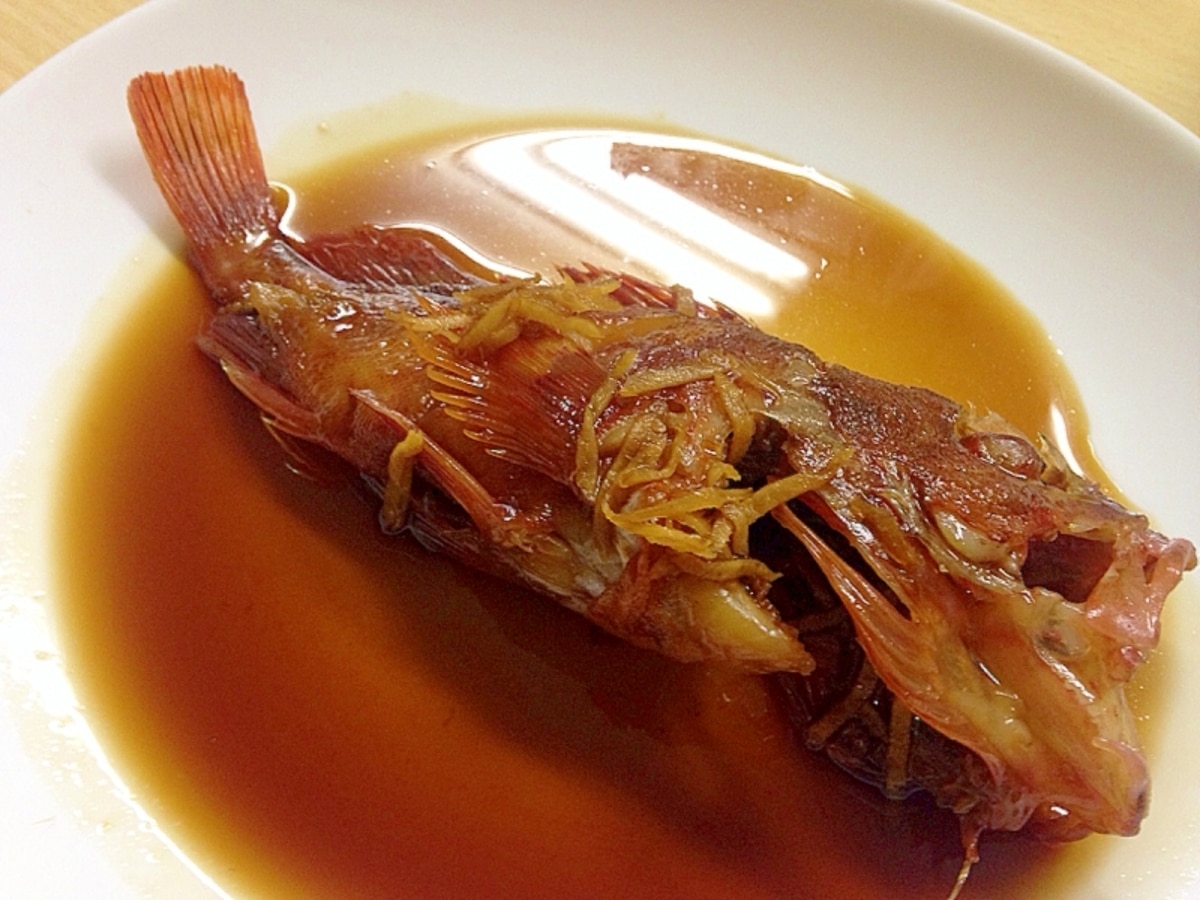 カサゴの煮付けーー出雲のさしみ醤油使用 by まま蔵クックパッド簡単おいしいみんなのレシピが392万品