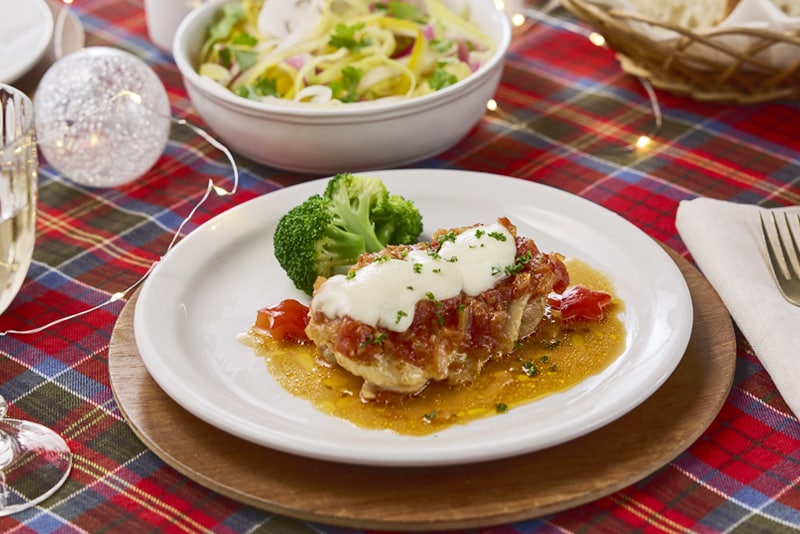 鶏むね肉のイタリアン照り焼き