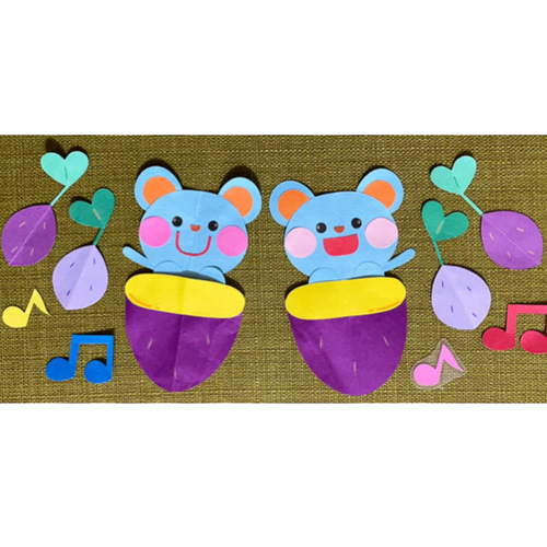 ミニ壁面飾り 保育壁面 ＊焼き芋＊ 雑貨・その他 sawa8sami 通販 12635206Creema クリーマ