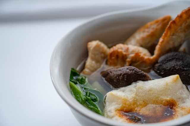 王道の白みそ雑煮